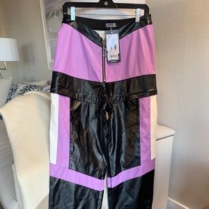 Faux Leather Dolls Kill Moto Pants